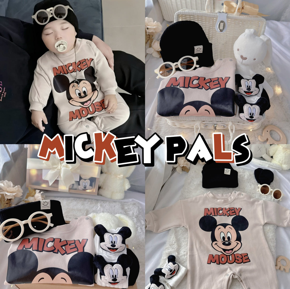 Mickey Pals baby gift set for newborns and baby showers in Malaysia