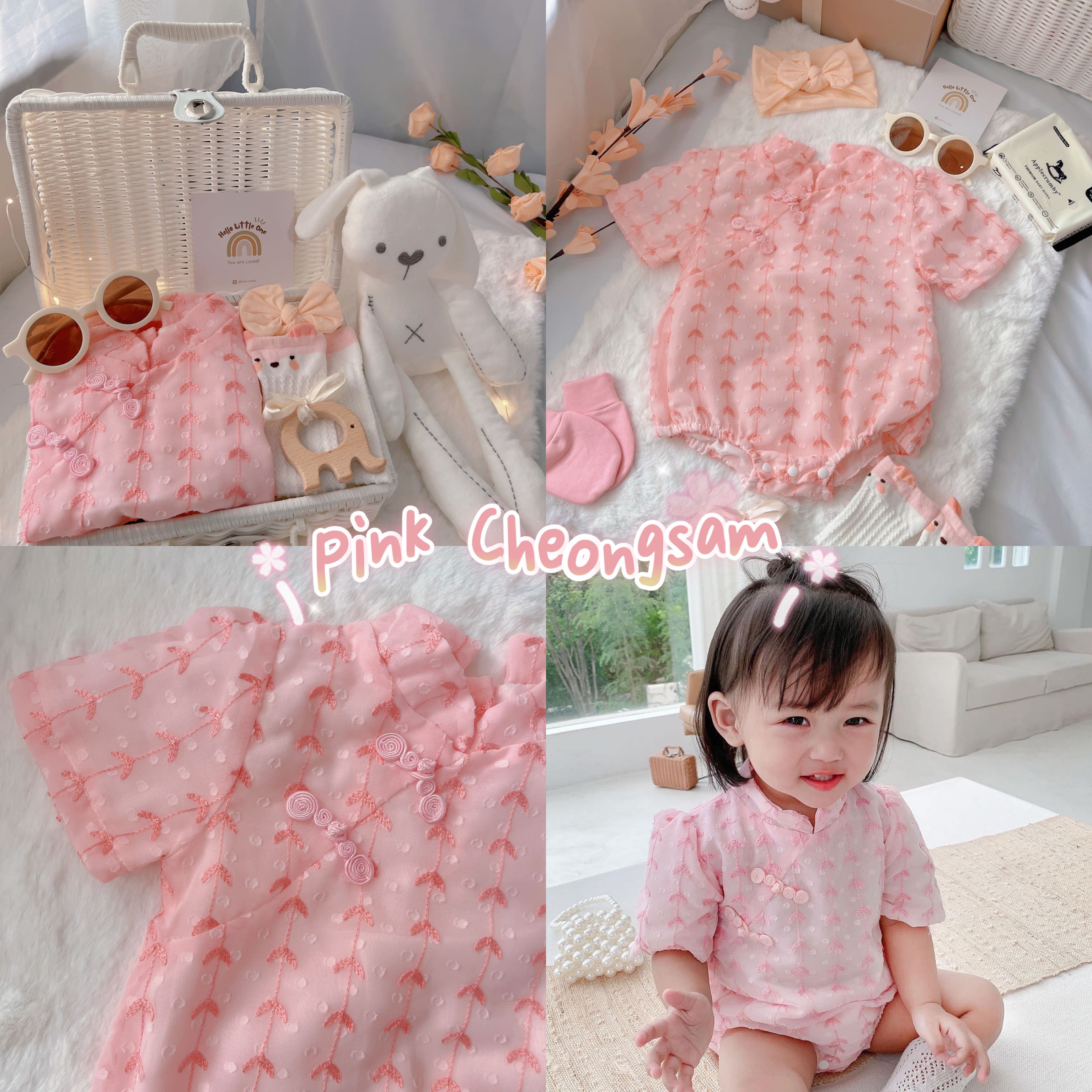 Pink Cheongsam