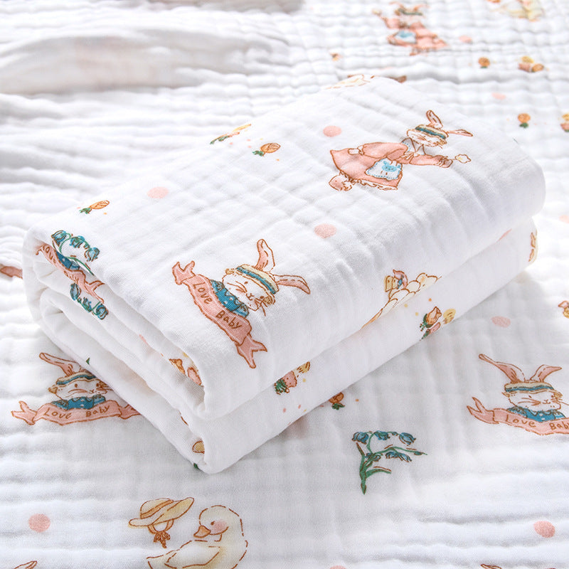 Organic Muslin Baby Swaddle - Alice&
