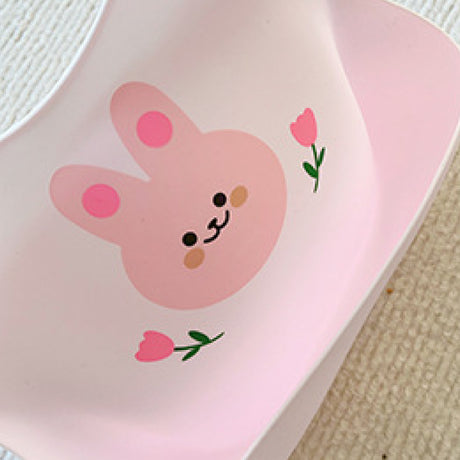 Tummy Rumble Silicone Bib - Bunnie - Cadeaus