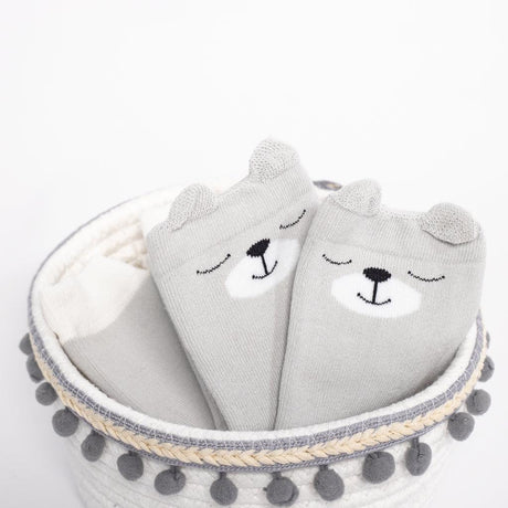 Baby Knee Pads — Gray Bear - Cadeaus