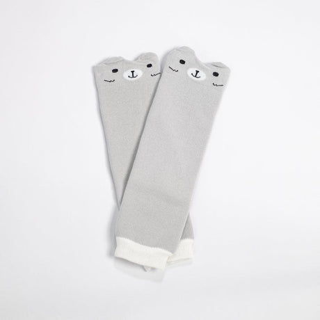 Baby Knee Pads — Gray Bunny - Cadeaus