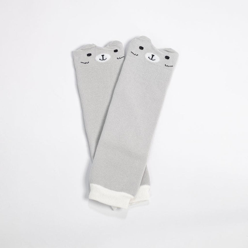Baby Knee Pads — Gray Bunny - Cadeaus