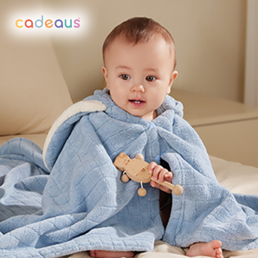 Hooded Bath Towel - Elephant - Cadeaus