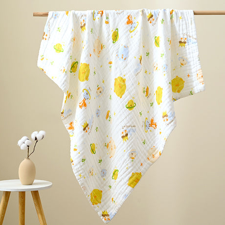 Organic Muslin Baby Swaddle - Prince Saturn - Cadeaus