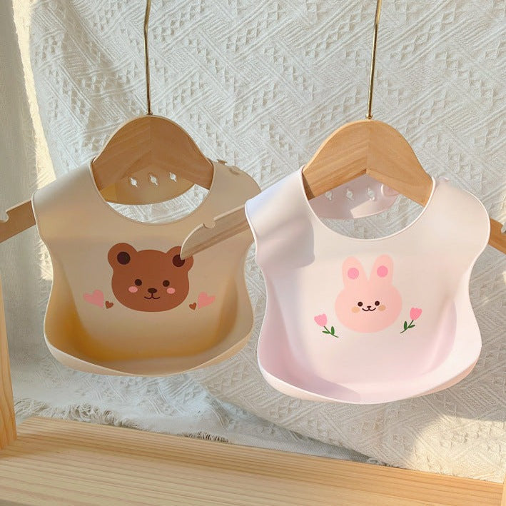 Tummy Rumble Silicone Bib - Sunny - Cadeaus