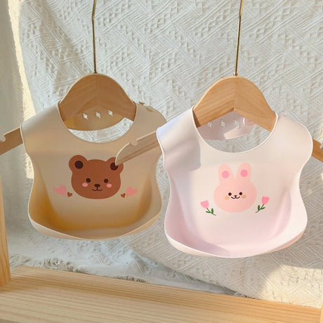Tummy Rumble Silicone Bib - Bunnie - Cadeaus