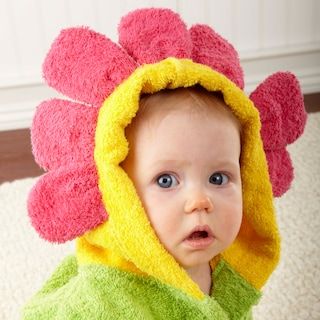 Baby Bath Robe — Flower (Fleur) - Cadeaus