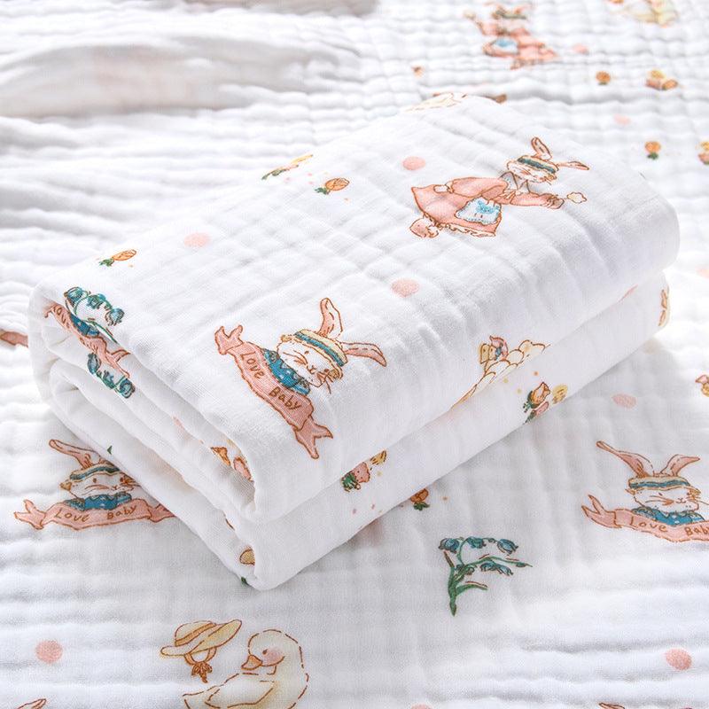 a nicely designed baby swaddle