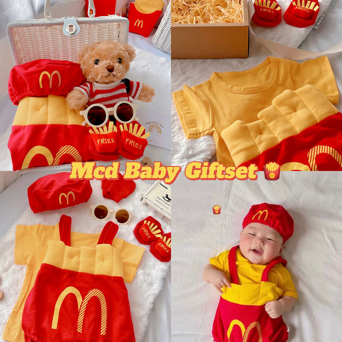 Mc Kidz baby gift set for newborns and baby showers in Malaysia