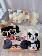 Mickey Pals classic baby gift box with mouse-print romper with black beanie