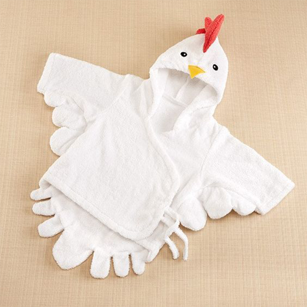 Baby Bath Robe — Rooster (Le Coq) - Cadeaus