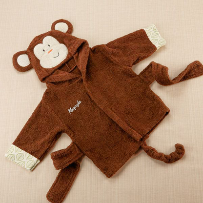 Baby Bath Robe — Monkey (Singe) - Cadeaus