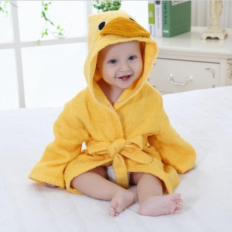 Baby duck dressing gown best sale