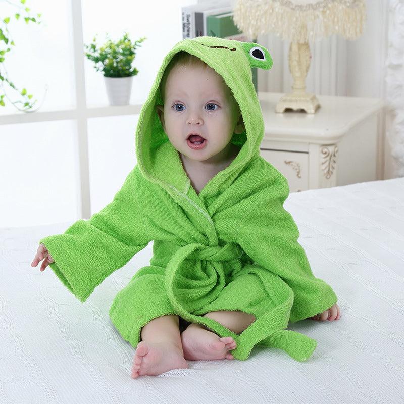 Baby Bath Robe — Grenouille (Frog) - Cadeaus