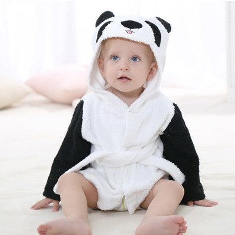 Baby Bath Robe — Panda - Cadeaus