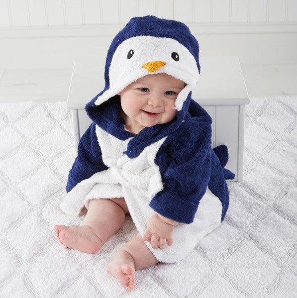 Baby Bath Robe — Pingouin (Penguin) - Cadeaus