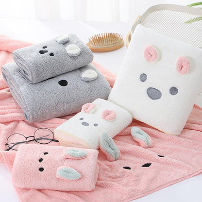 Baby Bath Towels — Lapine (Pink) - Cadeaus
