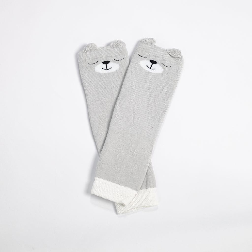Baby Knee Pads — Gray Bear - Cadeaus