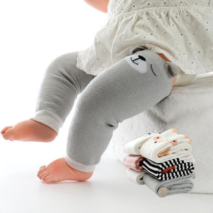 Baby Knee Pads — Gray Bear - Cadeaus