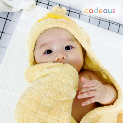 Hooded Bath Towel - Duck - Cadeaus