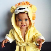 Baby Bath Robe — Lion - Cadeaus