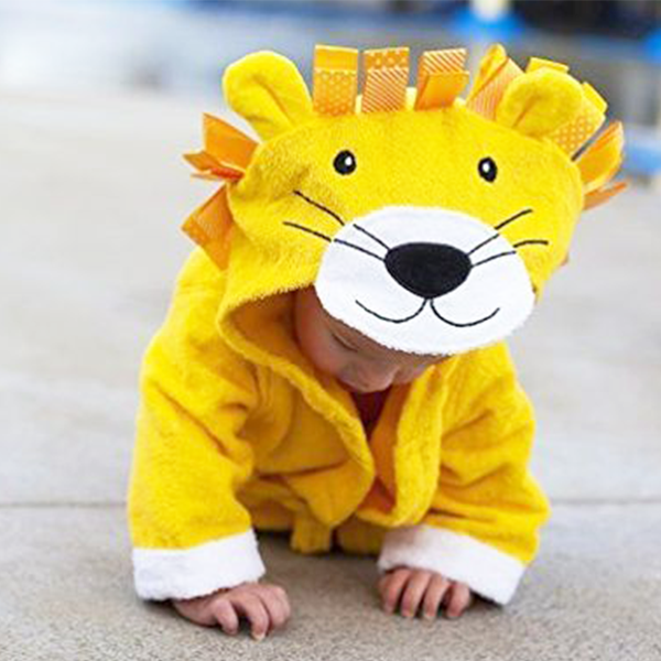 Baby Bath Robe — Lion - Cadeaus