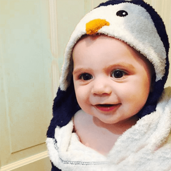 Baby Bath Robe — Pingouin (Penguin) - Cadeaus