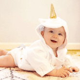 Baby Bath Robe — Licorne (Unicorn) - Cadeaus
