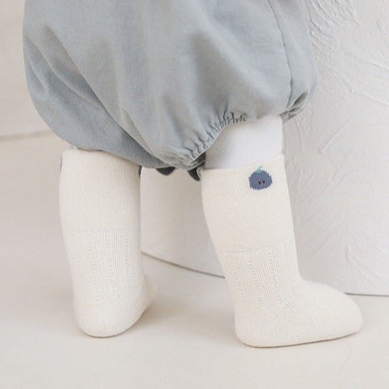 Baby Socks - Beige White - Cadeaus